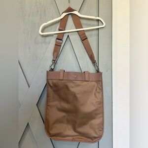 Lululemon Athletica 2WAY Beige Nylon tote bag